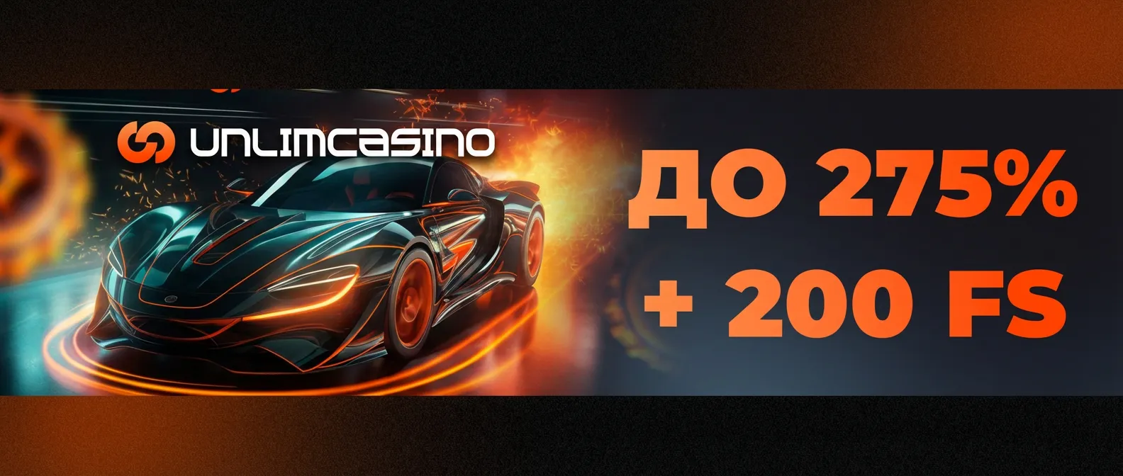 Unlim казино баннер
